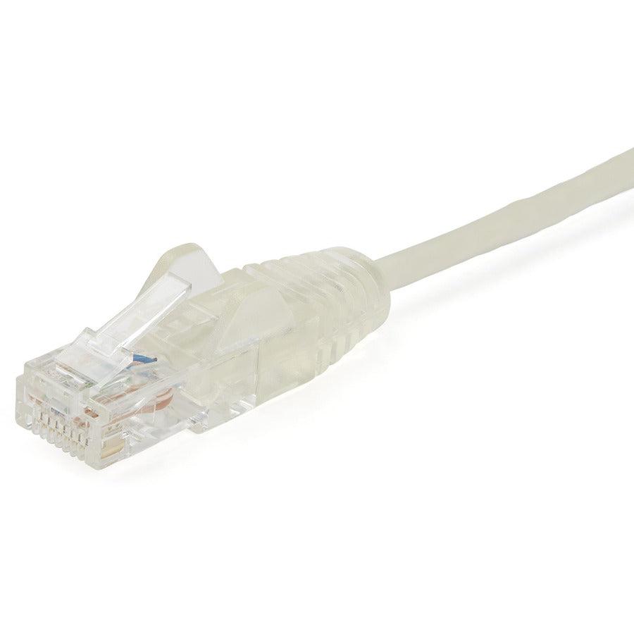 Startech.Com 6 In. Cat6 Ethernet Cable - Slim - Snagless Rj45 Connectors - Gray