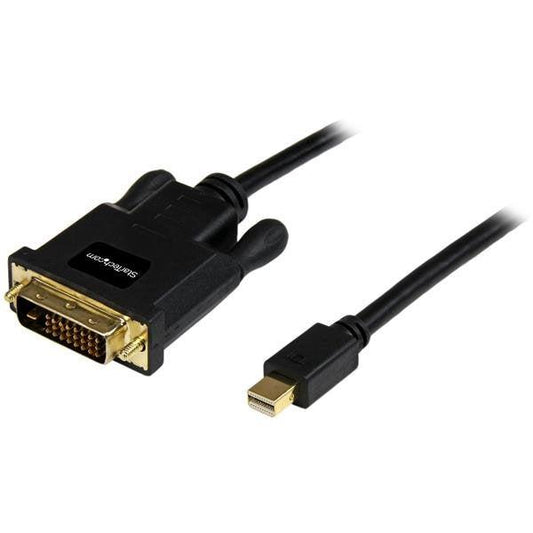 Startech.Com 6Ft (1.8M) Mini Displayport To Dvi Cable - Mini Dp To Dvi Adapter Cable - 1080P Video - Mdp2Dvimm6B