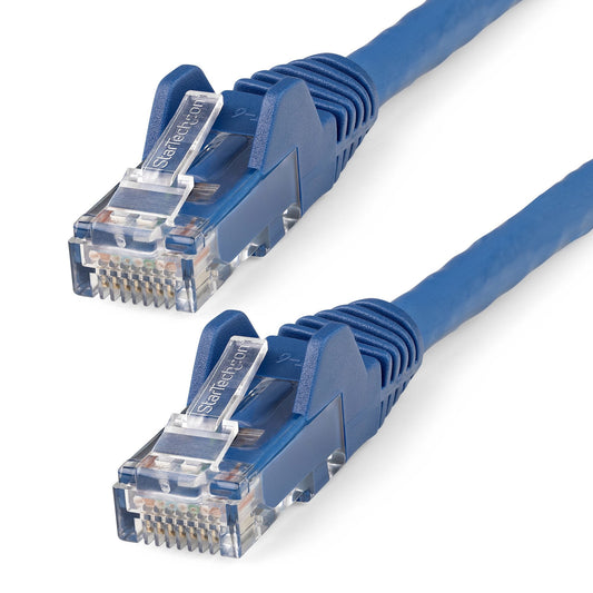 Startech.Com 6In (15Cm) Cat6 Ethernet Cable - Lszh (Low Smoke Zero Halogen) - 10 Gigabit 650Mhz 100W N6Lpatch6Inbl
