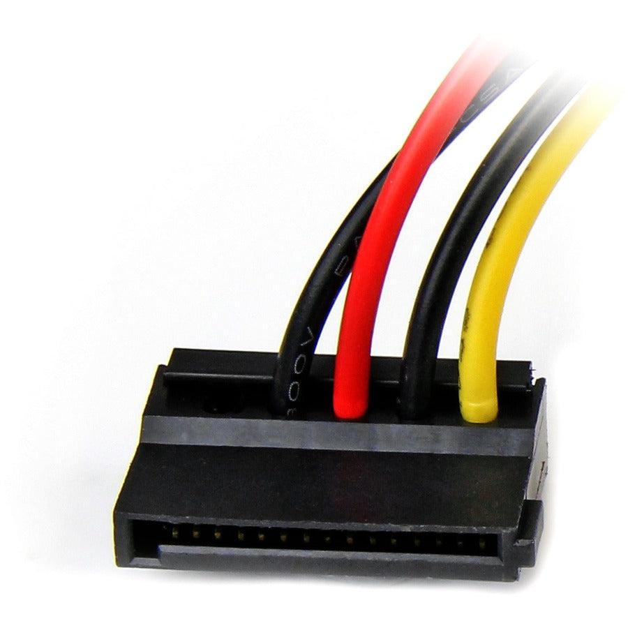 Startech.Com 6In 4 Pin Lp4 To Left Angle Sata Power Cable Adapter
