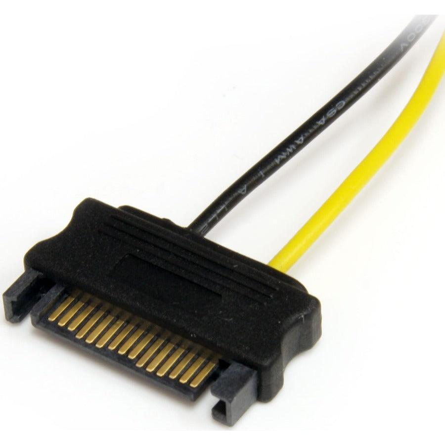 Startech.Com 6In Sata Power To 6 Pin Pci Express Video Card Power Cable Adapter