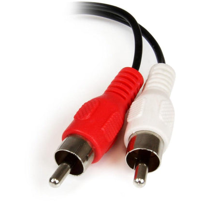 Startech.Com 6In Stereo Audio Cable - 3.5Mm Female To 2X Rca Male