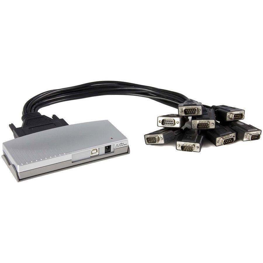 Startech.Com 8 Port Usb To Rs232 Serial Db9 Adapter Hub