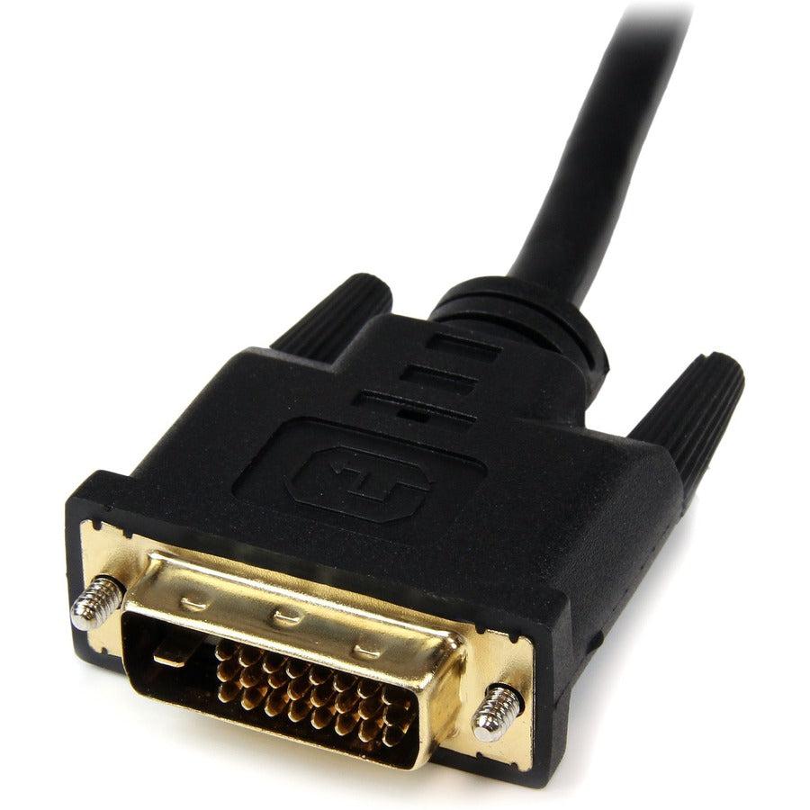 Startech.Com 8In Hdmi To Dvi-D Video Cable Adapter - Hdmi Female To Dvi Male