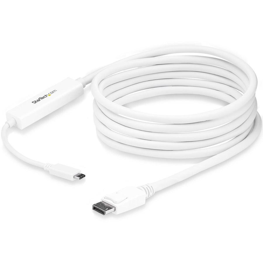 Startech.Com 9.8 Ft. (3 M) Usb-C To Displayport Cable - 4K 60Hz - White