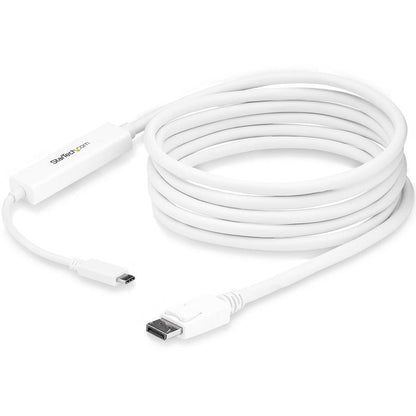 Startech.Com 9.8 Ft. (3 M) Usb-C To Displayport Cable - 4K 60Hz - White