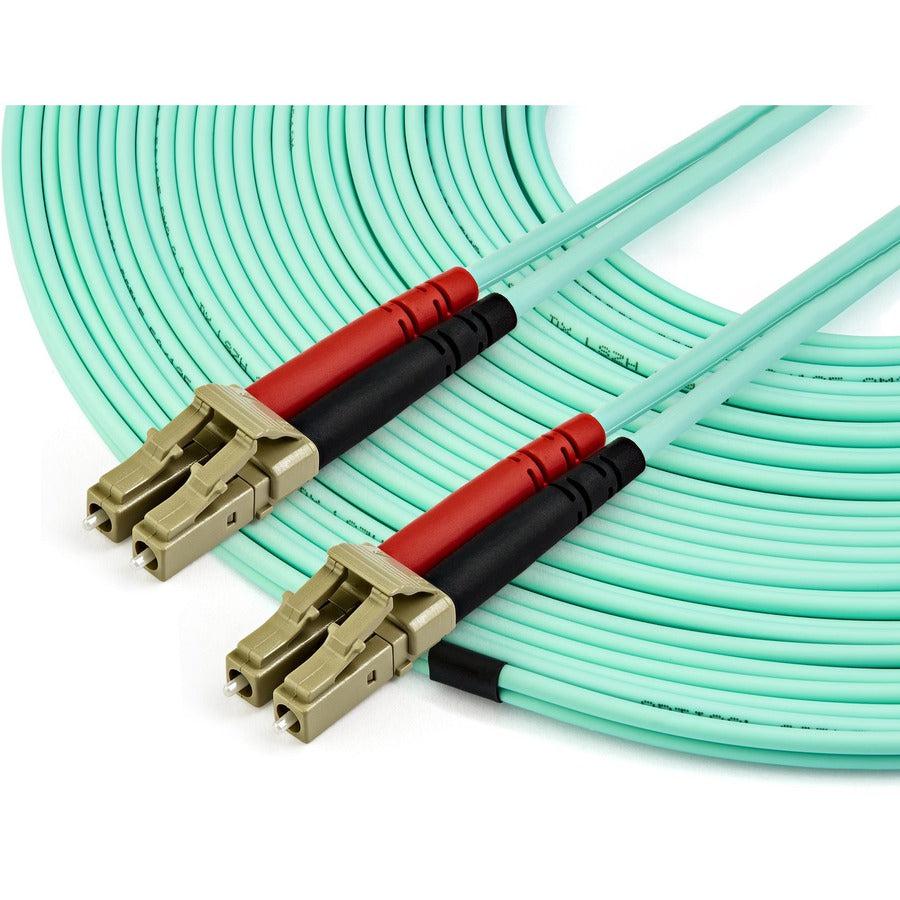 Startech.Com A50Fblclc15 Fibre Optic Cable 15 M Lc Om3 Aqua Colour