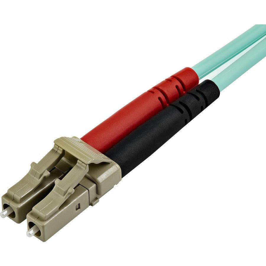 Startech.Com A50Fblclc15 Fibre Optic Cable 15 M Lc Om3 Aqua Colour