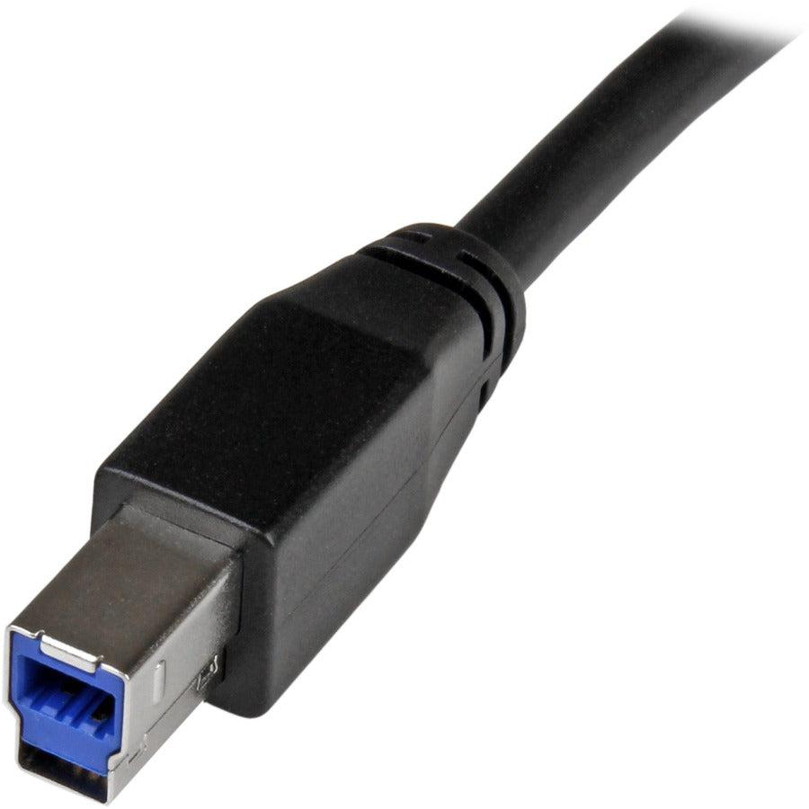 Startech.Com Active Usb 3.0 Usb-A To Usb-B Cable - M/M - 10M (30Ft)