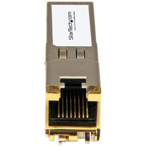 Startech.Com Arista Networks Sfp-1G-T Compatible Sfp Module - 1000Base-T - Sfp To Rj45 Cat6/Cat5E - 1Ge Gigabit Ethernet Sfp - Rj-45 100M