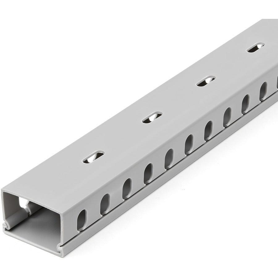 Startech.Com Cable Management Raceway W/Parallel Slots 78In - Network Cable Hider Kit - Slotted Wall