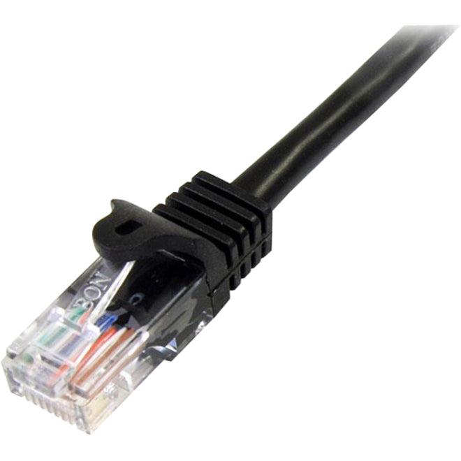 Startech.Com Cat5E Patch Cable With Snagless Rj45 Connectors - 5 M, Black