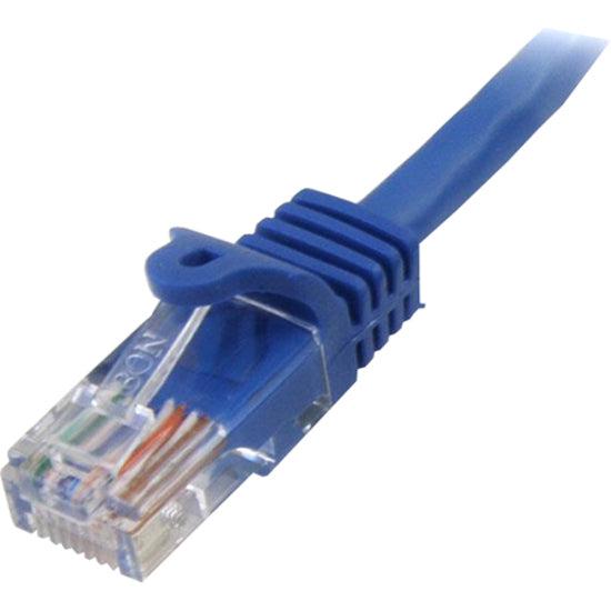 Startech.Com Cat5E Patch Cable With Snagless Rj45 Connectors - 5 M, Blue