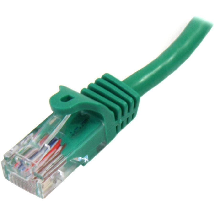 Startech.Com Cat5E Patch Cable With Snagless Rj45 Connectors – 6 Ft, Green