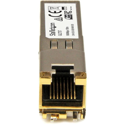 Startech.Com Cisco Glc-T Compatible Sfp Transceiver Module - 1000Base-T - 10 Pack