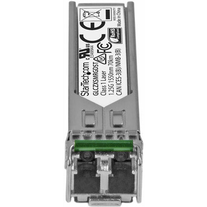 Startech.Com Cisco Glc-Zx-Sm-Rgd Compatible Sfp Transceiver Module - 1000Base-Zx