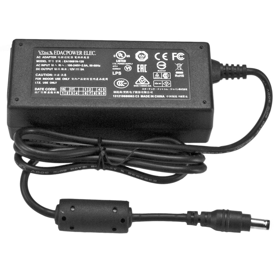 Startech.Com Dc Power Adapter - 12V, 5A