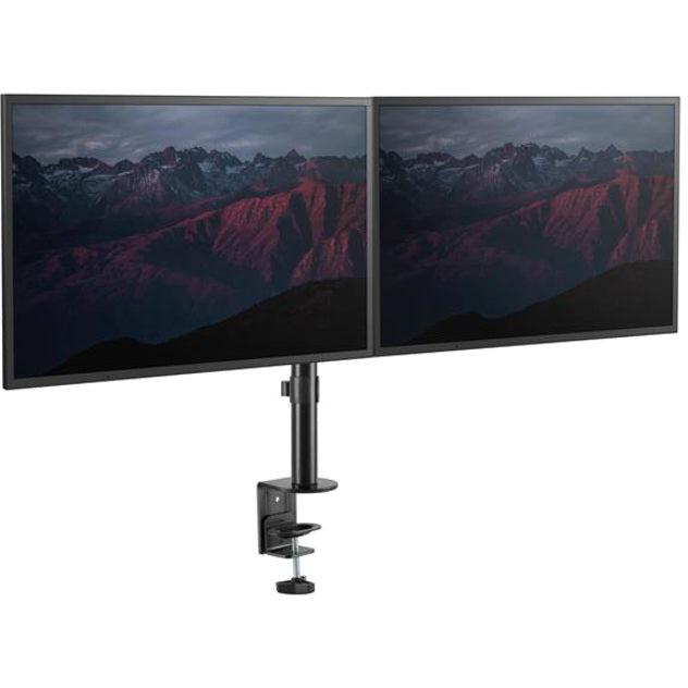 Startech.Com Desk Mount Dual Monitor Arm - Desk Clamp Vesa Compatible Monitor Mount For Up To 32