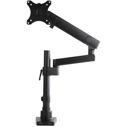 Startech.Com Desk Mount Monitor Arm With 2X Usb 3.0 Ports - Pole Mount Full Motion Single Arm