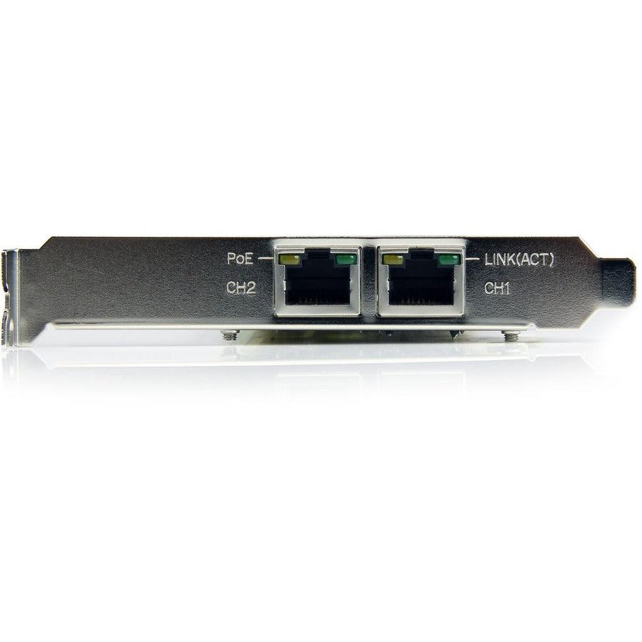 Startech.Com Dual Port Pci Express Gigabit Ethernet Pcie Network Card Adapter - Poe/Pse