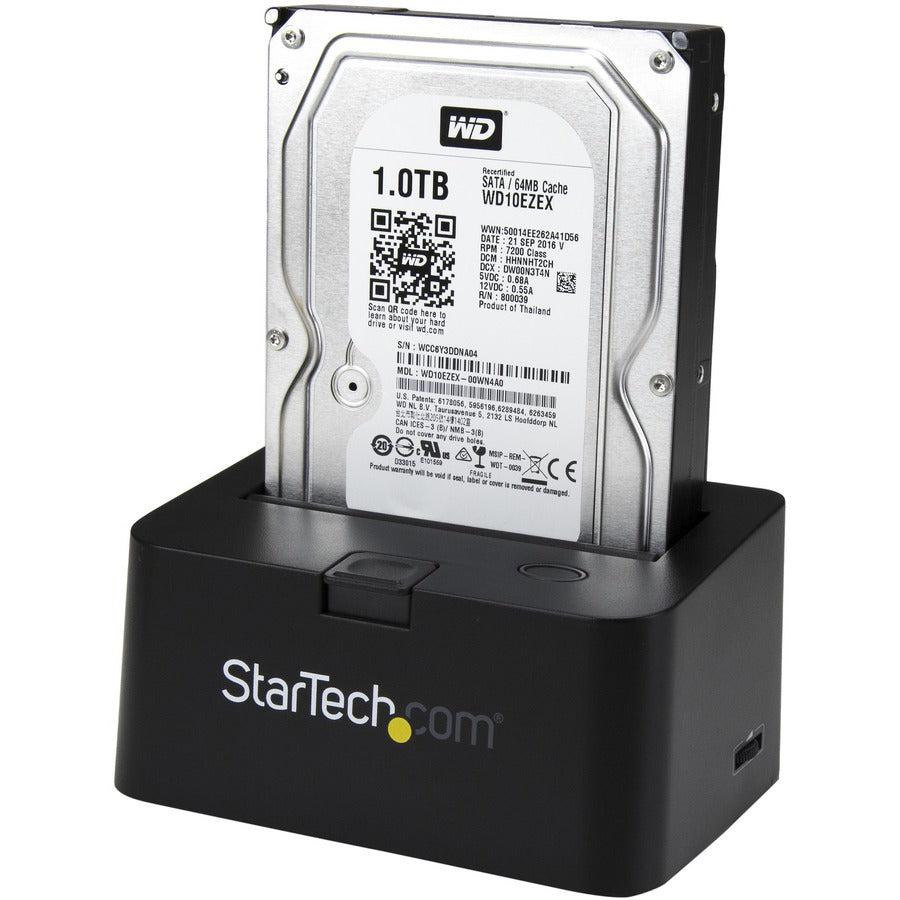 Startech.Com External Docking Station For 2.5In Or 3.5In Sata Iii 6Gbps Hard Drives - Esata Or Usb 3.0 With Uasp