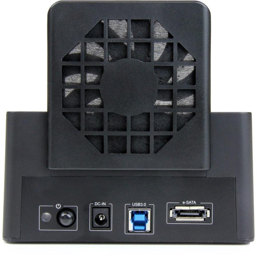 Startech.Com External Docking Station For 2.5In Or 3.5In Sata Iii 6Gbps Hard Drives - Esata Or Usb 3.0 With Uasp