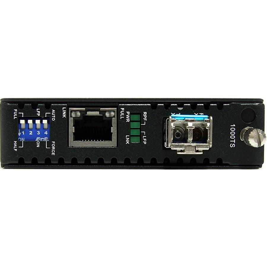 Startech.Com Fiber Media Converter Gigabit 1000Mbps Mm Fibre Lc 550M