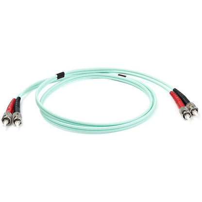 Startech.Com Fiber Optic Cable - 10 Gb Aqua - Multimode Duplex 50/125 - Lszh - St/St - 1 M