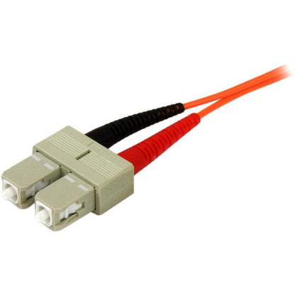 Startech.Com Fiber Optic Cable - Multimode Duplex 50/125 - Ofnp Plenum - Sc/Sc - 2 M