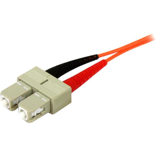 Startech.Com Fiber Optic Cable - Multimode Duplex 50/125 - Ofnp Plenum - Sc/Sc - 3 M