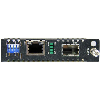 Startech.Com Gigabit Ethernet Fiber Media Converter Card Module With Open Sfp Slot