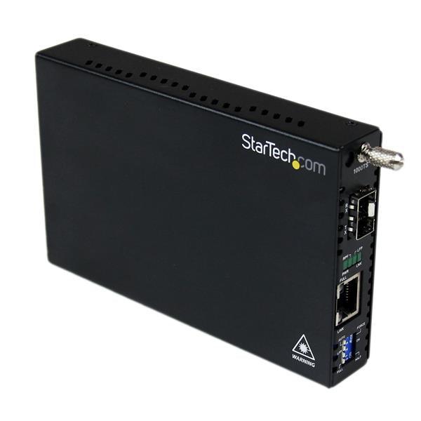 Startech.Com Gigabit Ethernet Fiber Media Converter With Open Sfp Slot Mcm1110Sfp