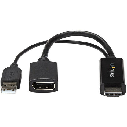 Startech.Com Hdmi To Displayport Adapter - 4K 30Hz