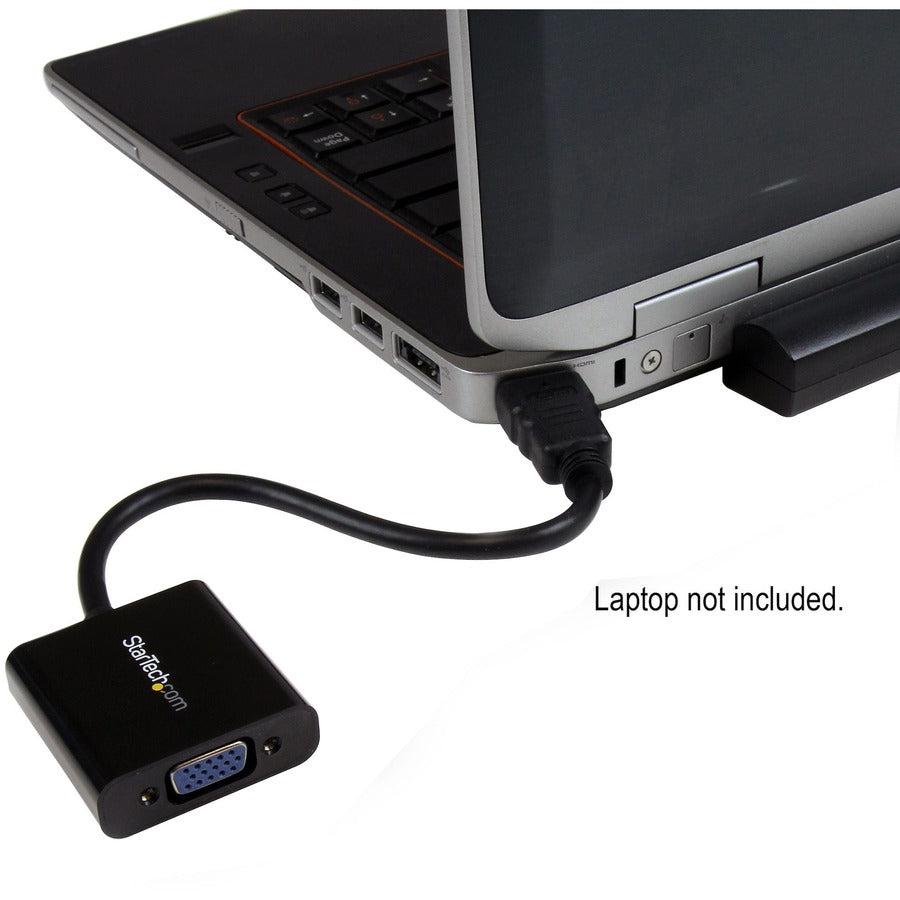 Startech.Com Hdmi To Vga Adapter Converter For Desktop Pc / Laptop / Ultrabook - 1920X1080