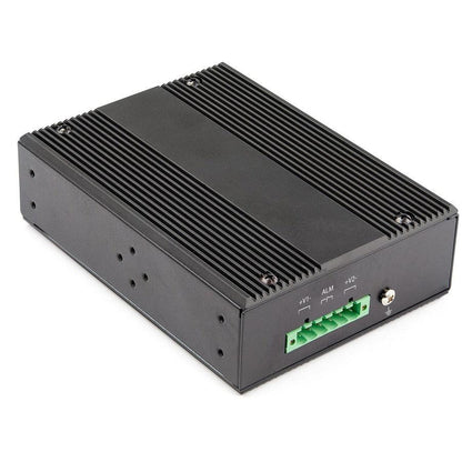 Startech.Com Industrial 5 Port Gigabit Ethernet Switch - 4 Poe Rj45 +2 Sfp Slots 30W Poe+ 12-48Vdc