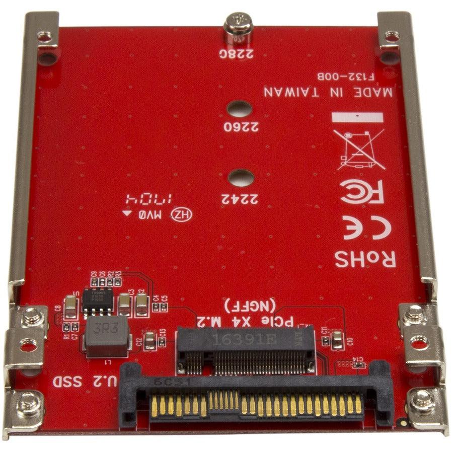 Startech.Com M.2 Drive To U.2 (Sff-8639) Host Adapter For M.2 Pcie Nvme Ssds