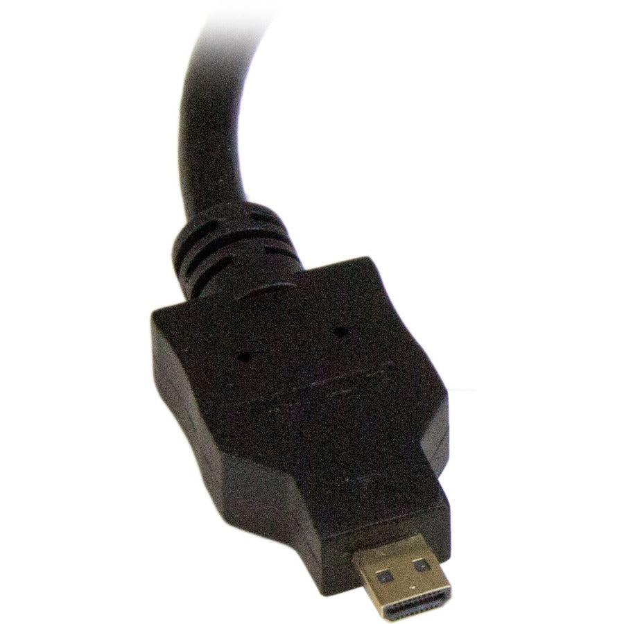 Startech.Com Micro Hdmi To Dvi-D Adapter M/F - 8In