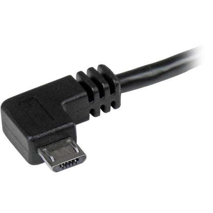 Startech.Com Micro-Usb Cable With Right-Angled Connectors - M/M - 2M (6Ft)