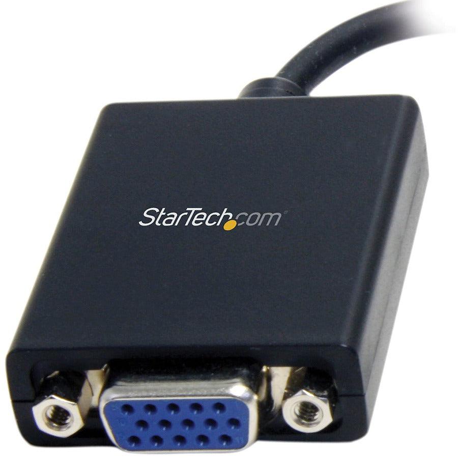 Startech.Com Mini Displayport To Vga Adapter - Active Mini Dp To Vga Converter - 1080P Video -