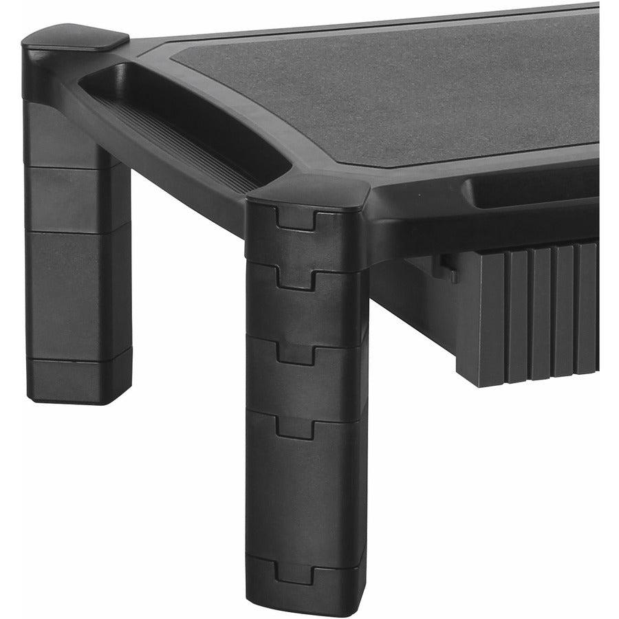 Startech.Com Monitor Riser With Drawer - Height Adjustable - Large