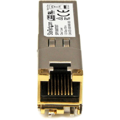 Startech.Com Msa Uncoded Sfp Module - 1000Base-Tx - Sfp To Rj45 Cat6/Cat5E - 1Ge Gigabit Ethernet Sfp - Rj-45 100M