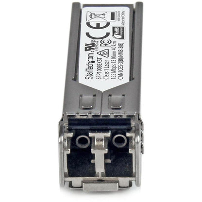 Startech.Com Msa Uncoded Sfp Module - 100Base-Ex - 100Mbe Single Mode Fiber (Smf) Optic Transceiver - 100Mb Ethernet Sfp - Lc 40Km - 1310Nm - Ddm