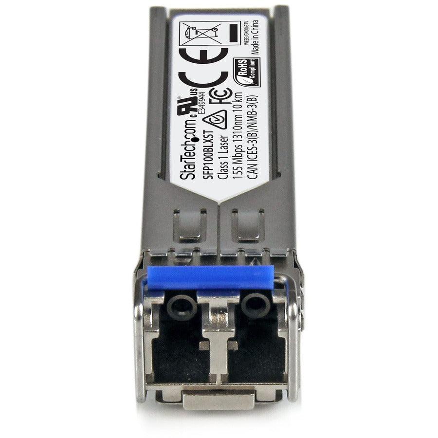 Startech.Com Msa Uncoded Sfp Module - 100Base-Lx - 100Mbe Single Mode Fiber (Smf) Optic Transceiver - 100Mb Ethernet Sfp - Lc 10Km - 1310Nm - Ddm