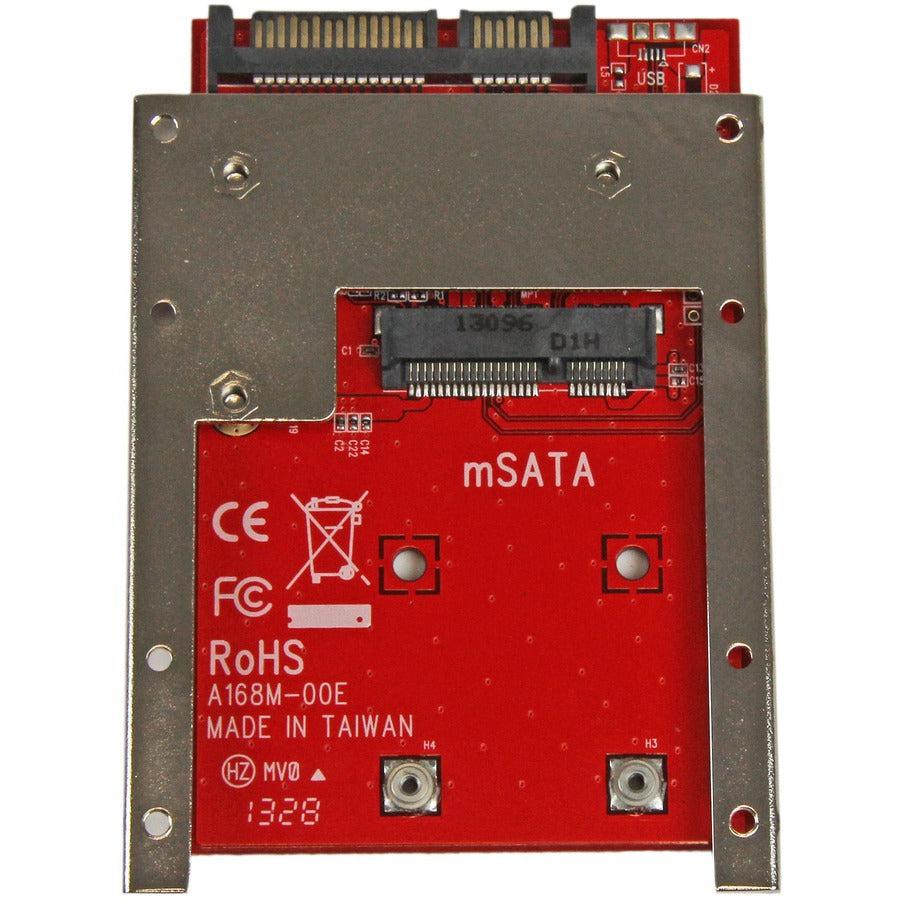Startech.Com Msata Ssd To 2.5In Sata Adapter Converter