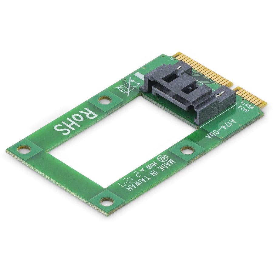 Startech.Com Msata To Sata Hdd / Ssd Adapter  Mini Sata To Sata Converter Card