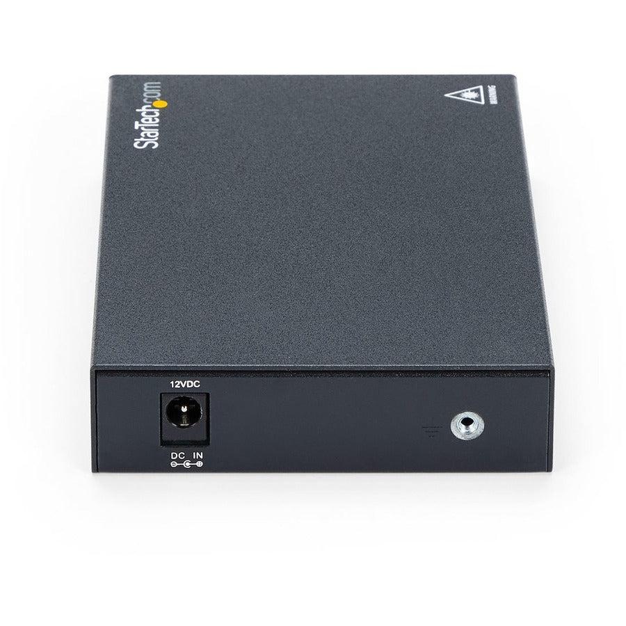 Startech.Com Oam Managed Gigabit Ethernet Fiber Media Converter - Multi Mode Lc 550M - 802.3Ah Compliant