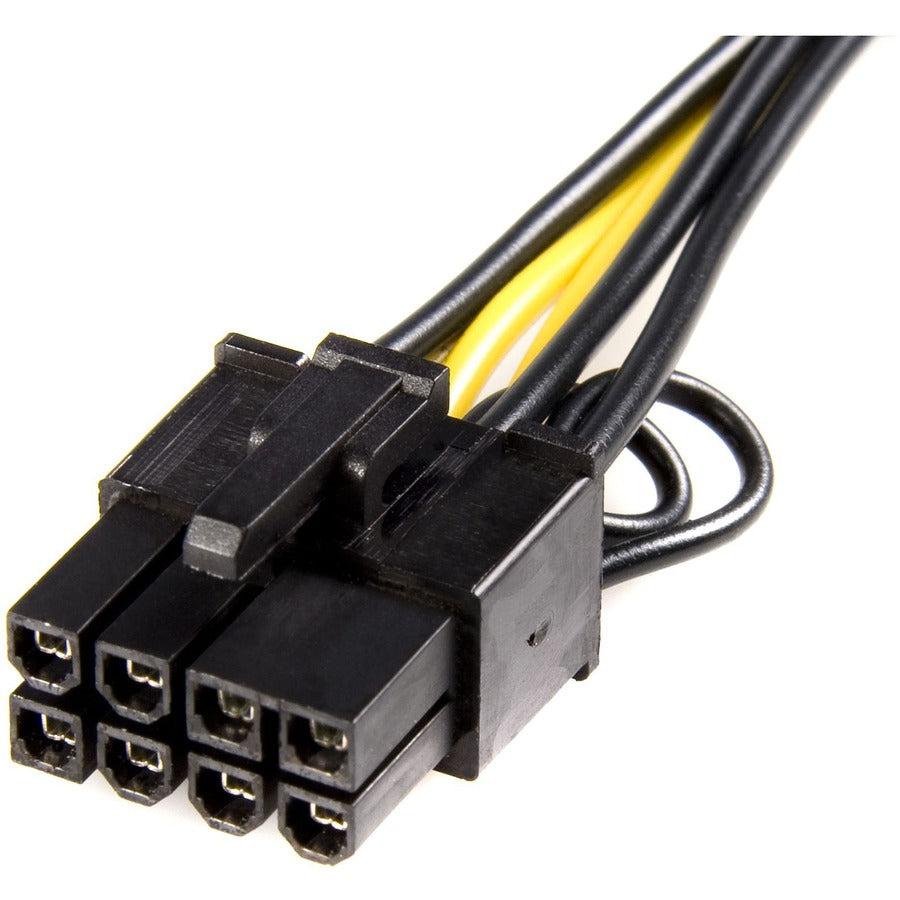 Startech.Com Pci Express 6 Pin To 8 Pin Power Adapter Cable