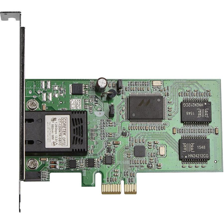 Startech.Com Pci Express (Pcie) Gigabit Ethernet Multimode Sc Fiber Network Card Adapter Nic - 550M