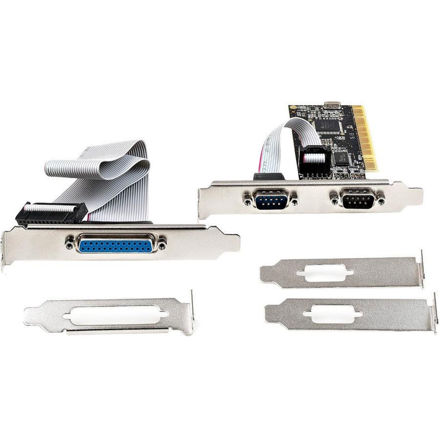 Startech.Com Pci Serial Parallel Combo Card With Dual Serial Rs232 Ports (Db9) & 1X Parallel Lpt