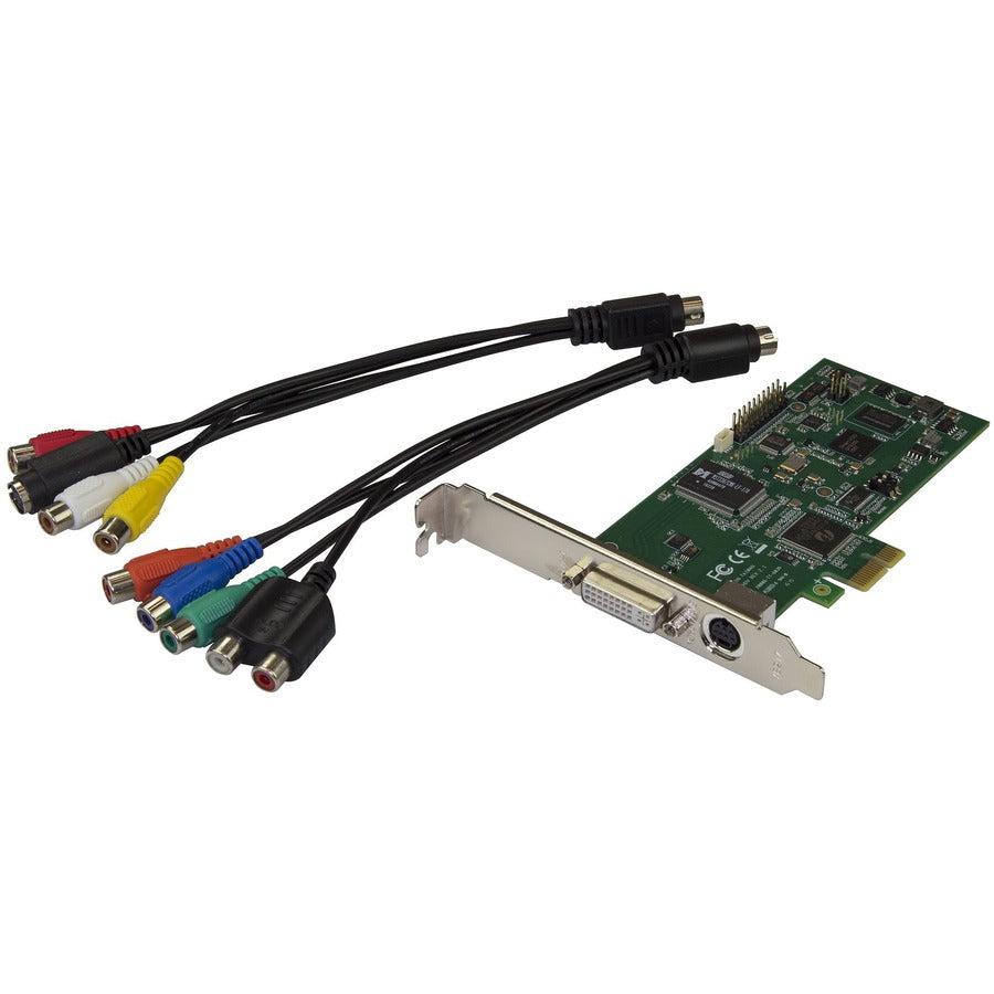 Startech.Com Pcie Hdmi Video Capture Card - Hdmi, Dvi, Or Component Video At 1080P60